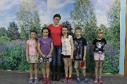 тренер Терещенко Анна Владимировна с воспитанниками